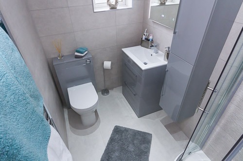 Grey Modular Bathroom Furniture