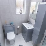 Grey Modular Bathroom Furniture